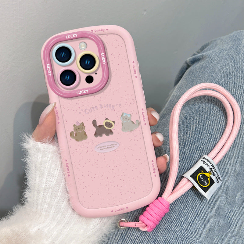 Coffee Kitten Apple Phone Case