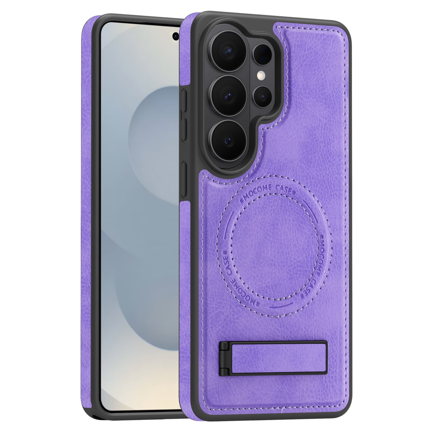 Jingdun Magnetic Stand Leather Case for Samsung Phones