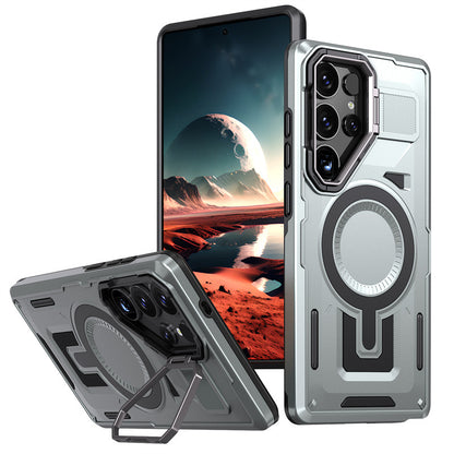 Superb Magnetic Lens Holder Samsung Phone Case