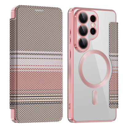 Colorful Shield Flip Magnetic Samsung Phone Case
