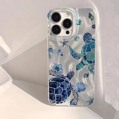 Seashell Starfish Feather Apple Phone Case