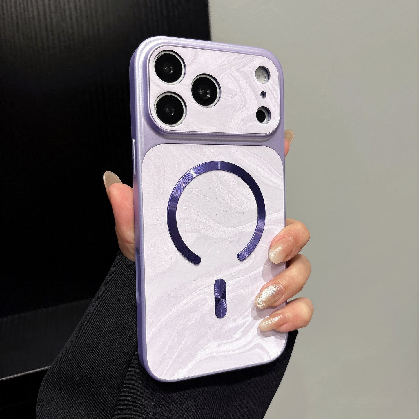 Creative Water Ripple Magnetic Apple Phone Case
