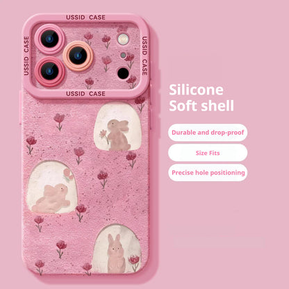 Creative Rabbit Apple Phone Case