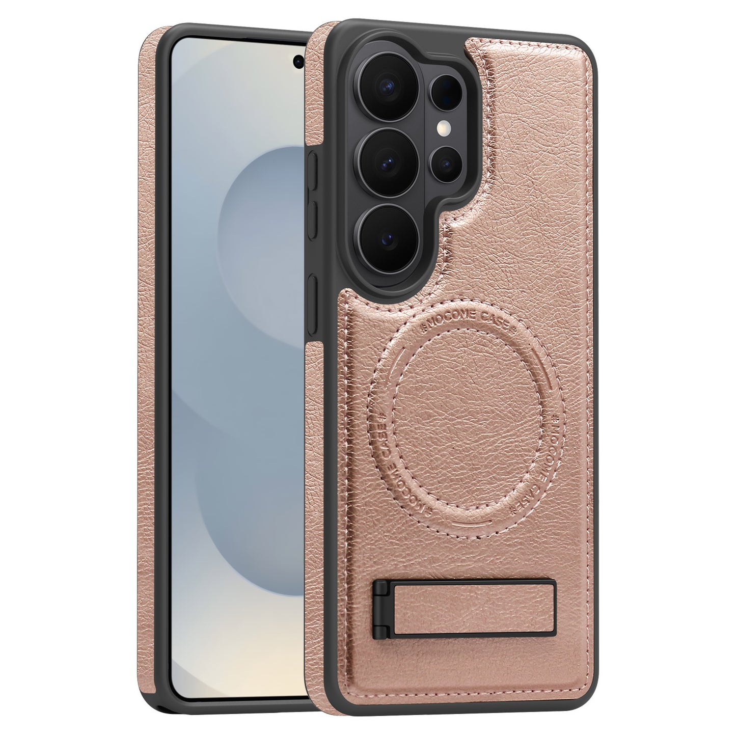 Jingdun Magnetic Stand Leather Case for Samsung Phones