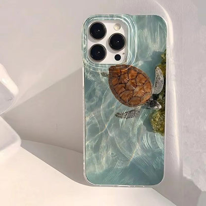 Seashell Starfish Feather Apple Phone Case