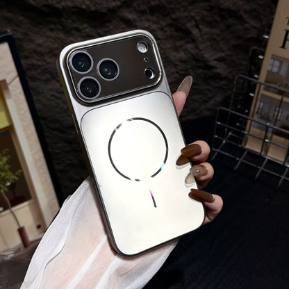 Flowing Light Thin Circle Magnetic Apple Phone Case