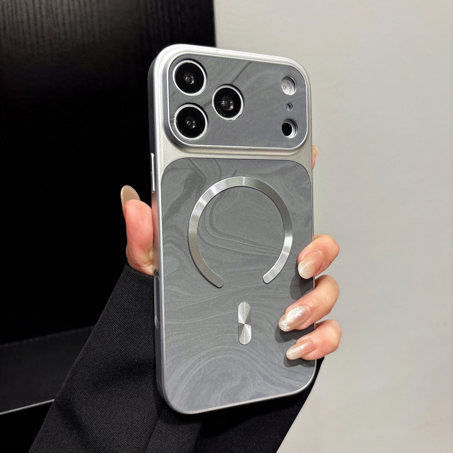 Creative Water Ripple Magnetic Apple Phone Case