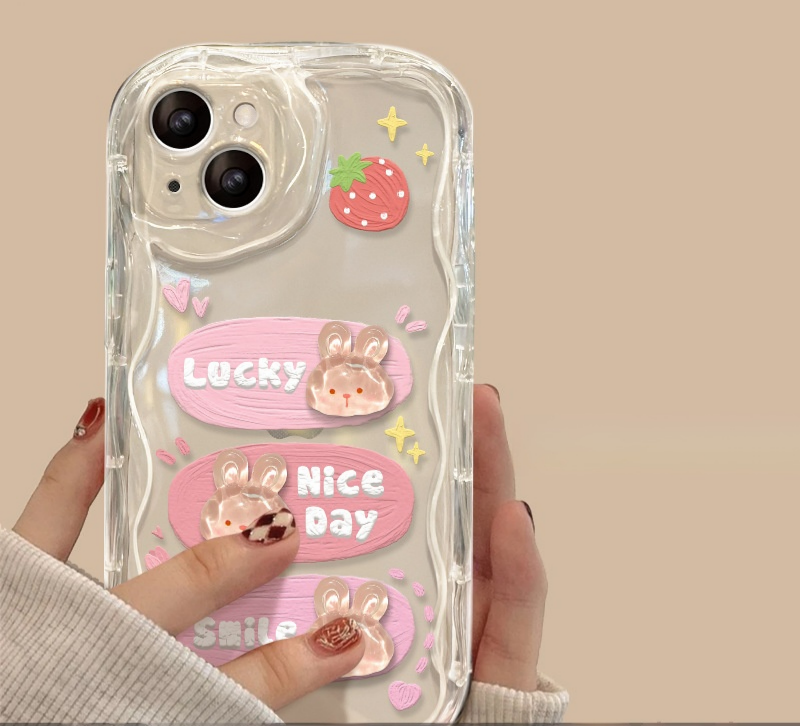Transparent Creative Apple Phone Case