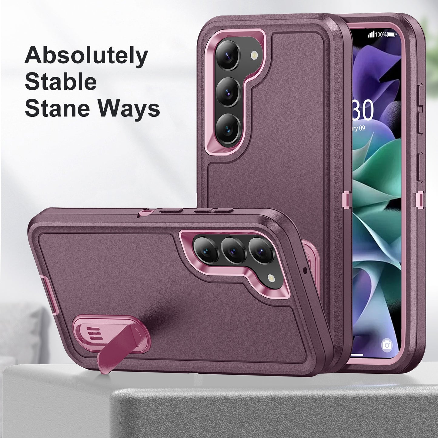 Defender Rugged Stand Samsung Phone Case