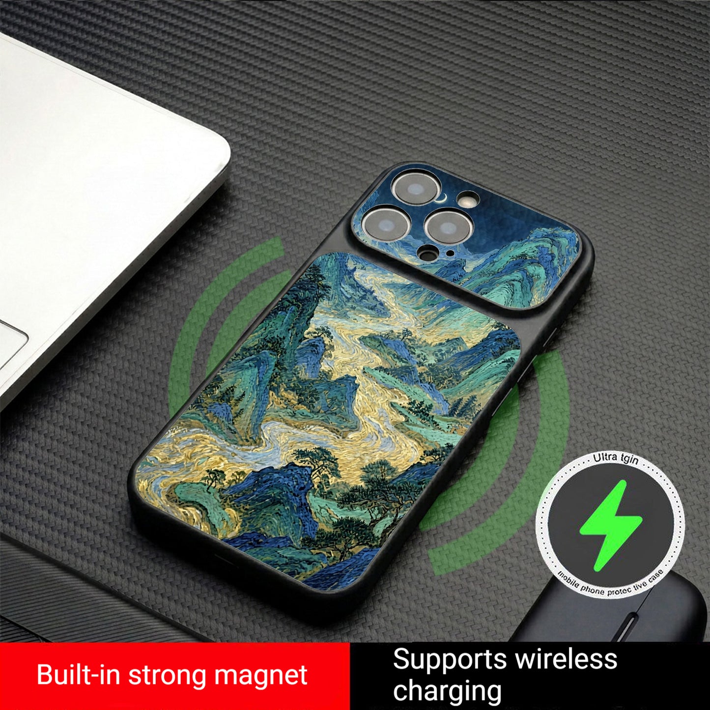 Landscape Art Large Window Apple Phone Case