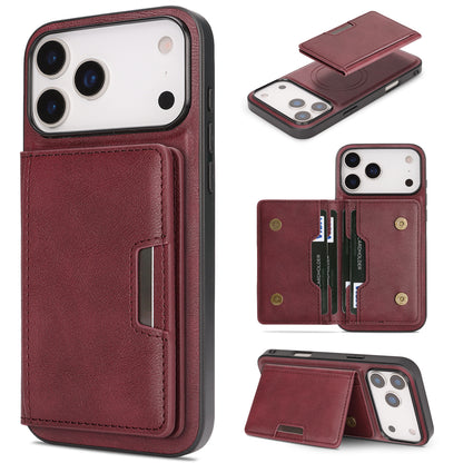 Split Card Holder Magnetic Apple Phone Case