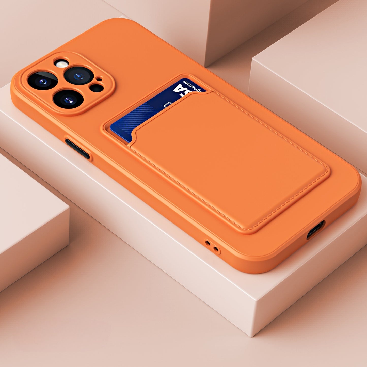 Magic Cube Card Insert Apple Phone Case