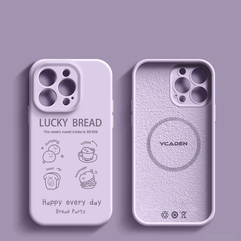 Lucky Bread Magnetic Apple Phone Case