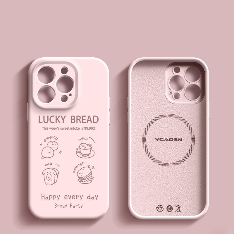 Lucky Bread Magnetic Apple Phone Case