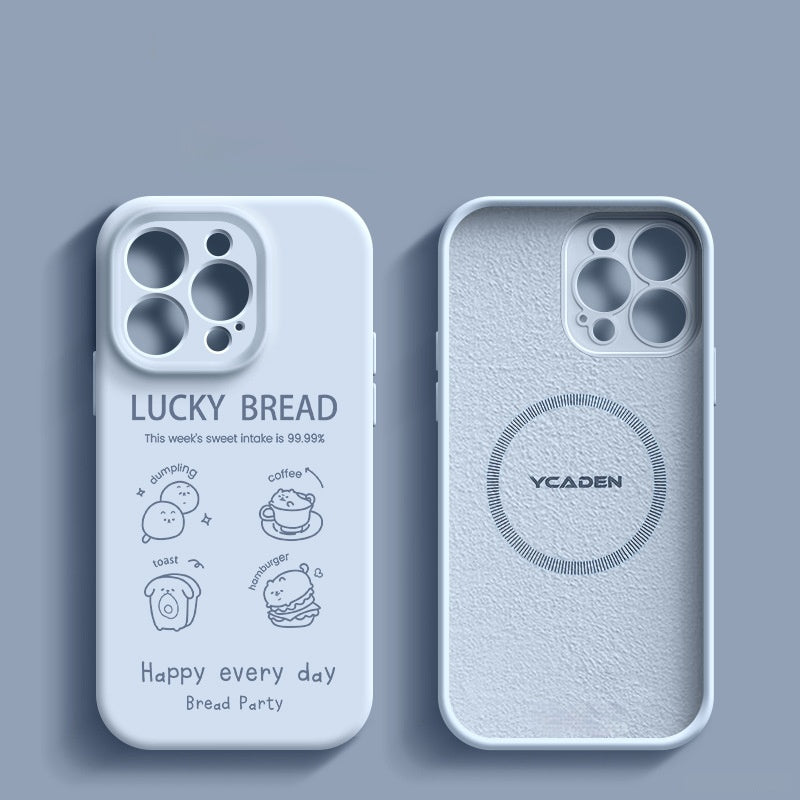 Lucky Bread Magnetic Apple Phone Case
