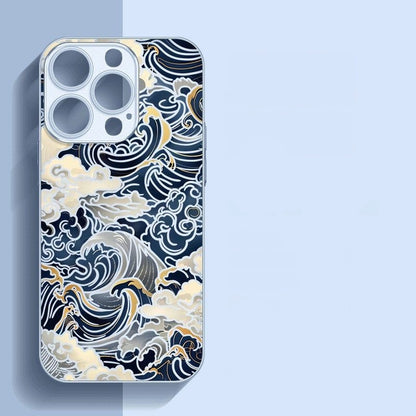 Ultra-thin Ukiyo-e Wave Apple Phone Case