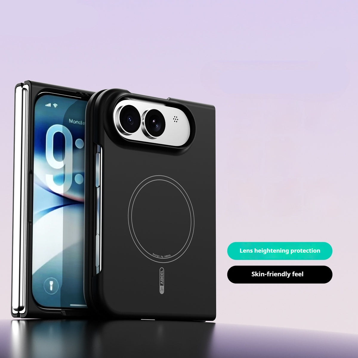 Ultra-thin PC skin-feel magnetic Apple phone case
