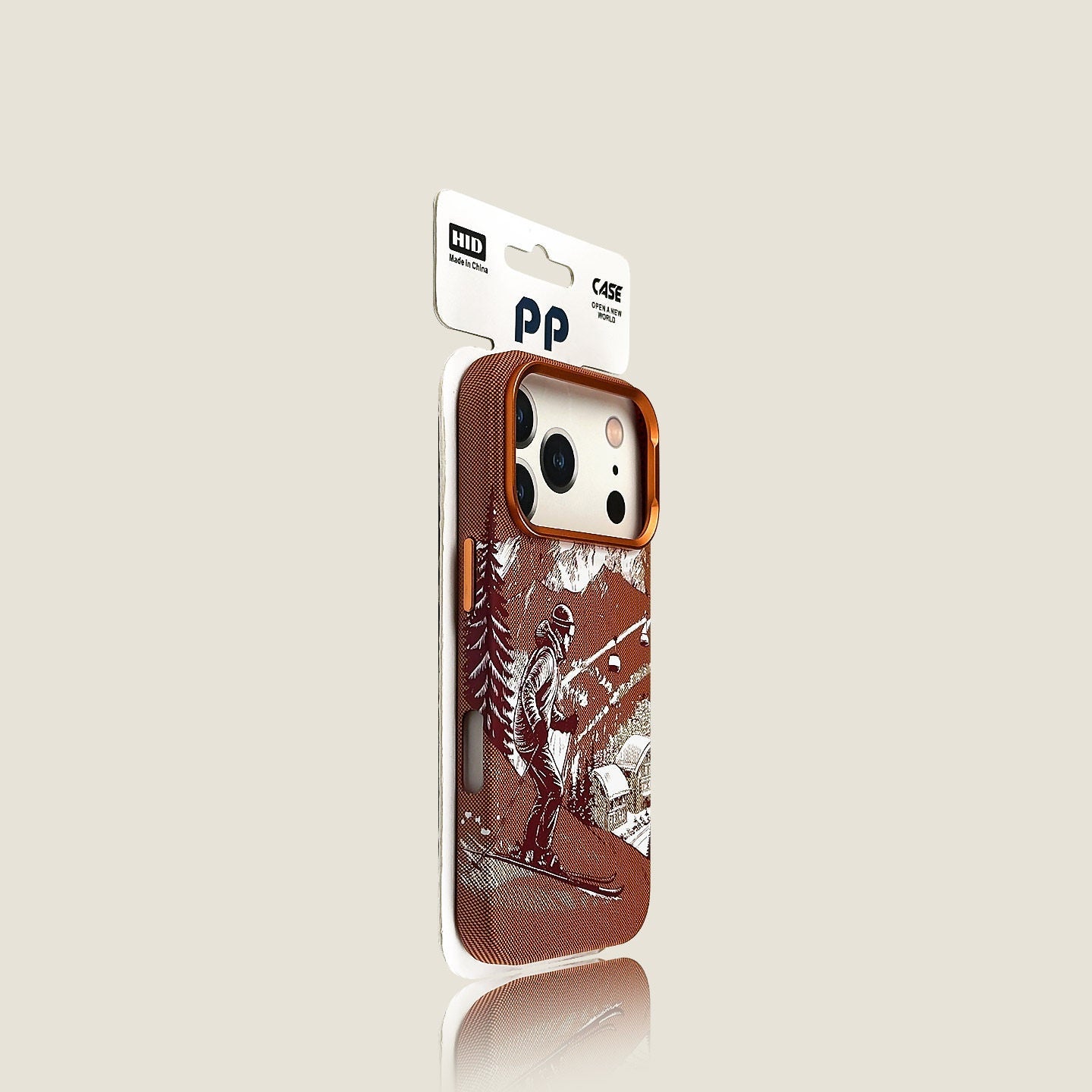 Mountain Peak Wind Chaser Kevlar Magnetic Apple Phone Case