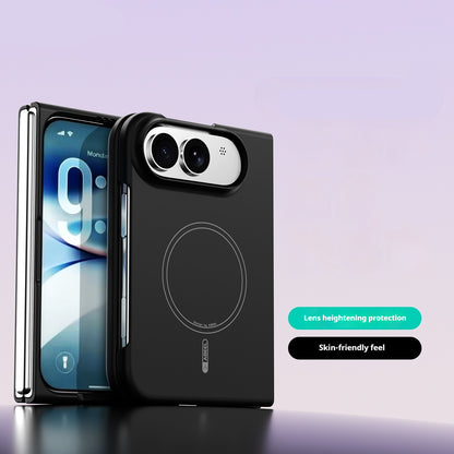 Ultra-thin PC skin-feel magnetic Apple phone case