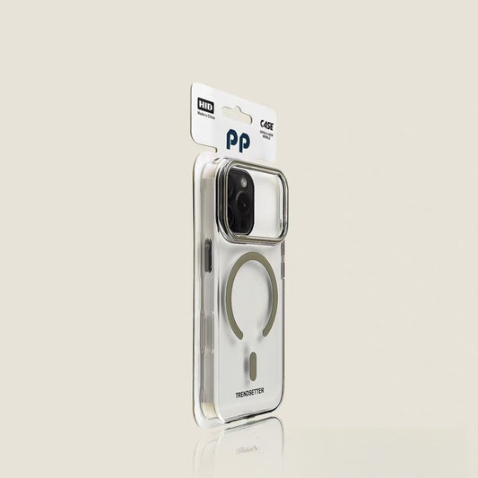 Ultra-thin heat dissipation magnetic transparent lens film Apple phone case