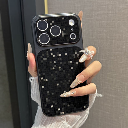 Gradient reflective mosaic texture Apple phone case