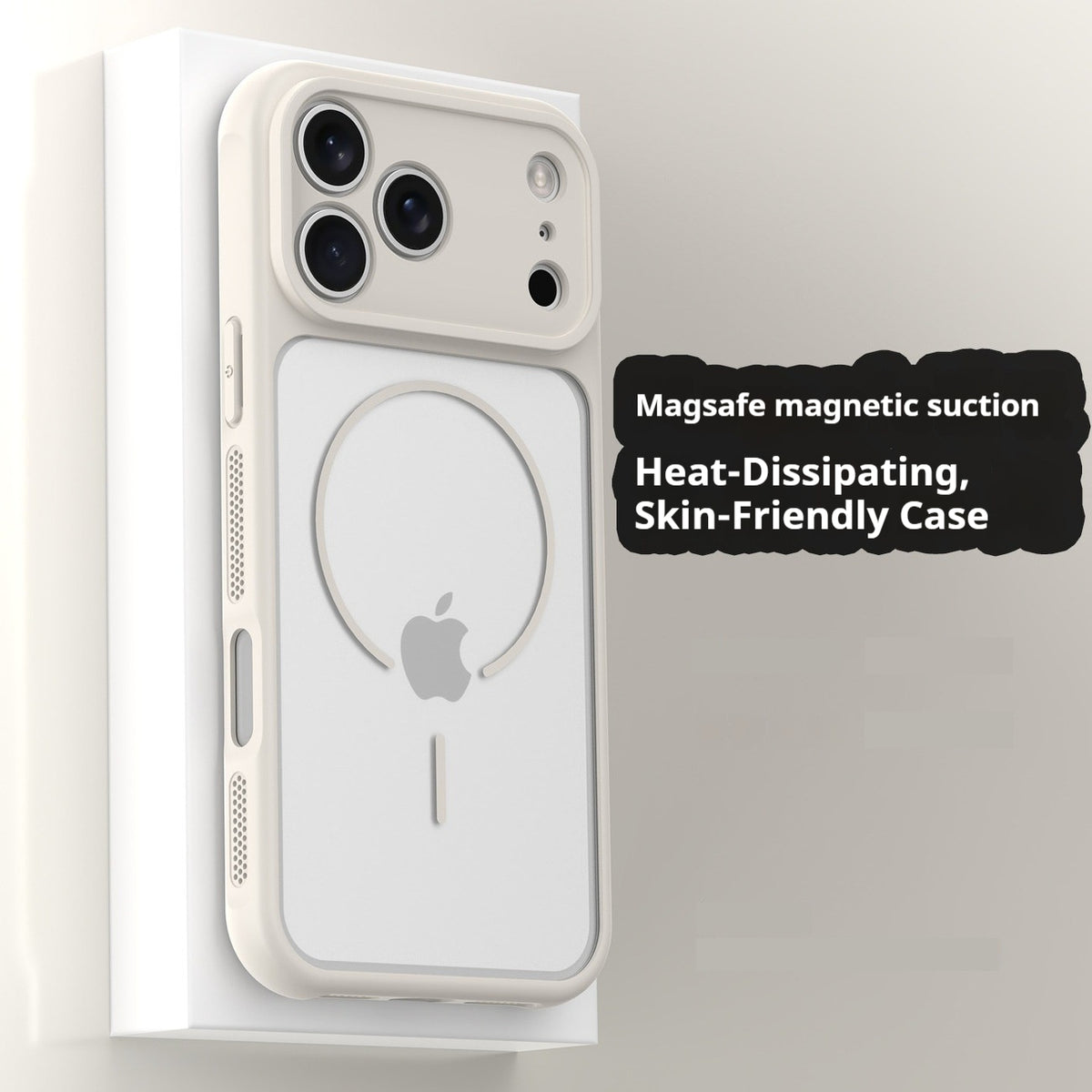 Full-coverage drop-proof magnetic Apple phone case