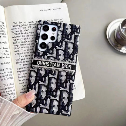 Fabric Embroidered Samsung Phone Case