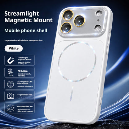 Flowing Light Magnetic Large Window Apple Phone Case