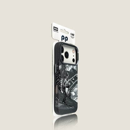 Mountain Peak Wind Chaser Kevlar Magnetic Apple Phone Case