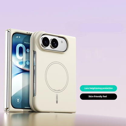 Ultra-thin PC skin-feel magnetic Apple phone case