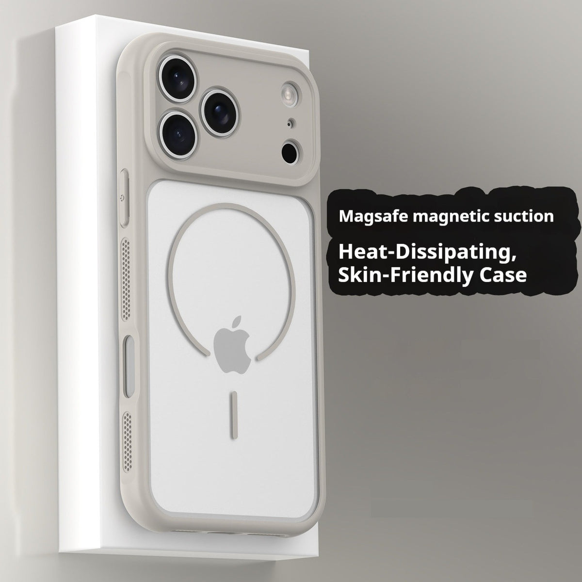 Full-coverage drop-proof magnetic Apple phone case