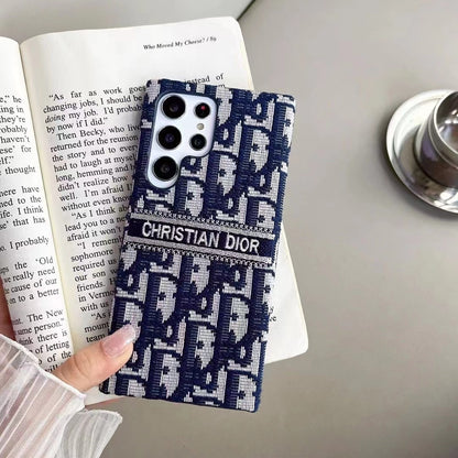 Fabric Embroidered Samsung Phone Case