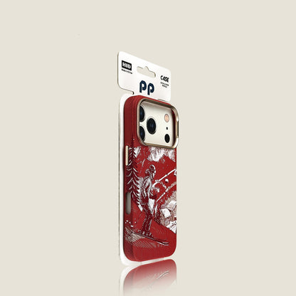Mountain Peak Wind Chaser Kevlar Magnetic Apple Phone Case