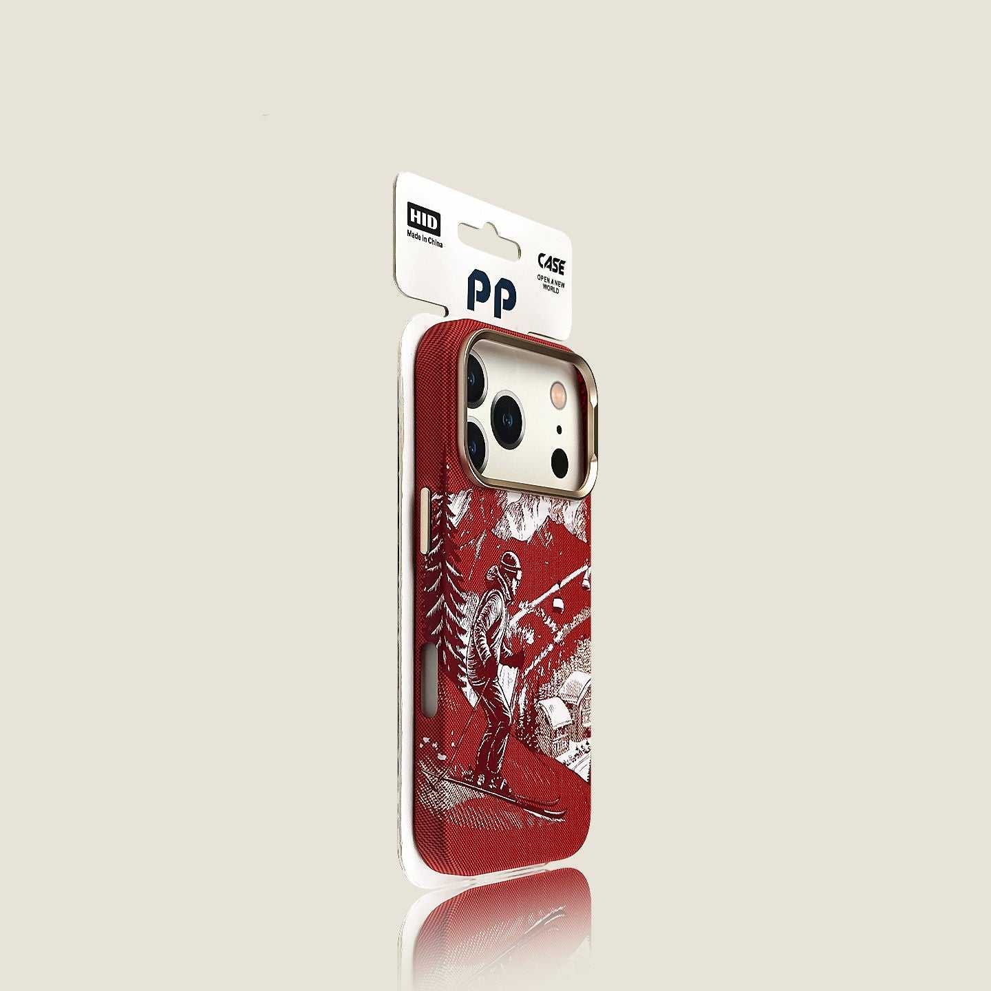 Mountain Peak Wind Chaser Kevlar Magnetic Apple Phone Case