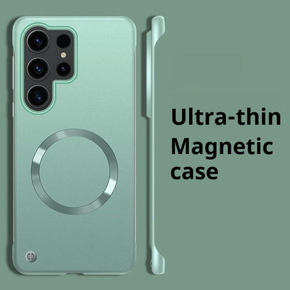 Ultra-thin borderless magnetic Samsung phone case