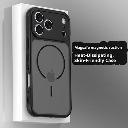 Full-coverage drop-proof magnetic Apple phone case