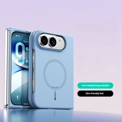 Ultra-thin PC skin-feel magnetic Apple phone case