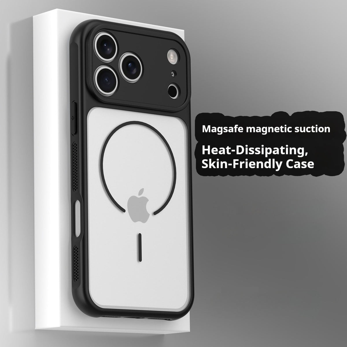 Full-coverage drop-proof magnetic Apple phone case