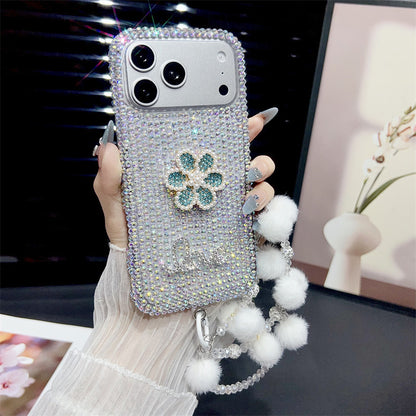 Luxury 3D Rhinestone-Studded Apple Phone Case