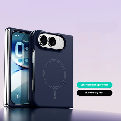 Ultra-thin PC skin-feel magnetic Apple phone case