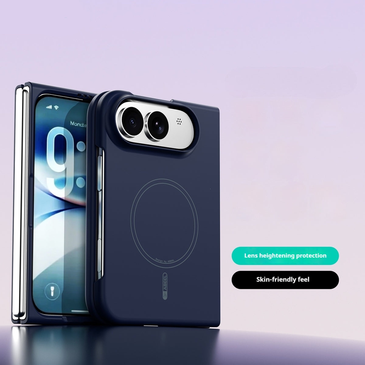 Ultra-thin PC skin-feel magnetic Apple phone case