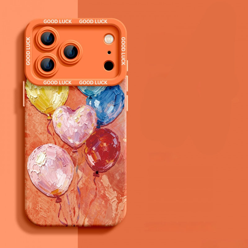 Oil painting balloon iPhone case
