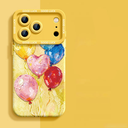 Oil painting balloon iPhone case