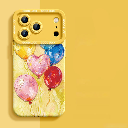 Oil painting balloon iPhone case