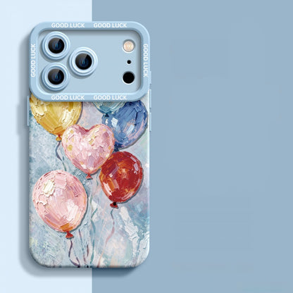 Oil painting balloon iPhone case