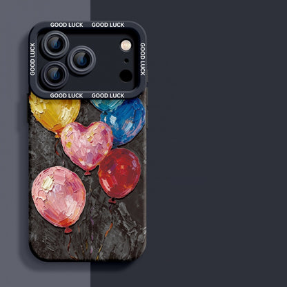Oil painting balloon iPhone case