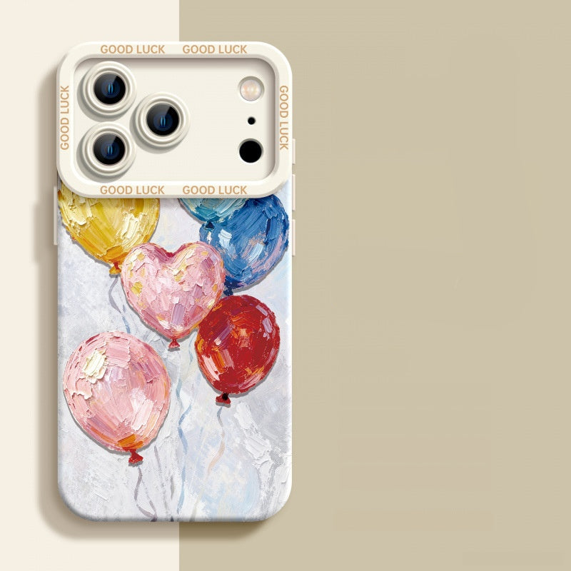 Oil painting balloon iPhone case